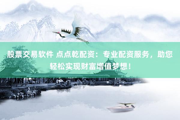 股票交易软件 点点乾配资：专业配资服务，助您轻松实现财富增值梦想！