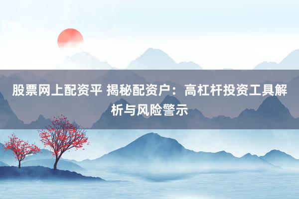 股票网上配资平 揭秘配资户：高杠杆投资工具解析与风险警示